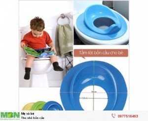 Tấm lót thu nhỏ bồn cầu cho bé