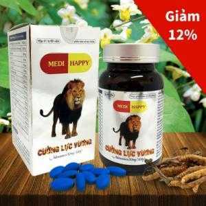 Thuốc thảo dược tăng cường sinh ly nam Cường Lực Vương Medi Happy