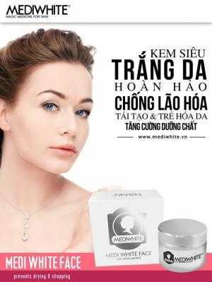 Kem làm trắng da mặt Medi White Face