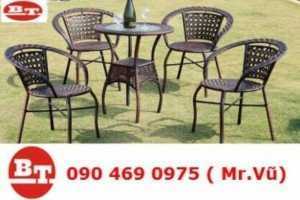 Bán bộ bàn ghế cafe sản xuất trực tiếp tại Hồ Chí Minh