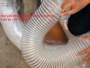 Ống Hút Bụi Pu Lõi Thép Mạ Đồng D150 , D125, Ống Hút Bụi Nhựa Pvc Có Lõi Thép D115