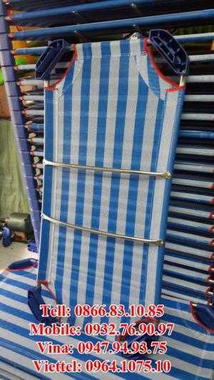 Giường vải lưới thoáng mát cho bé