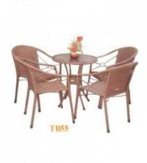 Chuyên sản xuất bàn ghế cafe giá rẻ nhất hgh043