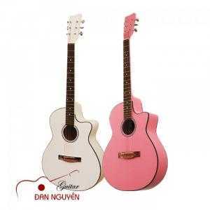 Đàn guitar Việt Nam giá rẻ A-10K màu hồng