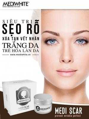 Kem trị sẹo rỗ Medi Scar