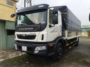 Daewoo 9 tấn hai chân thùng 7m4