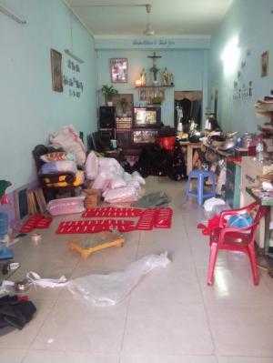 Nhà mặt tiền Nguyễn Văn Qúa, 56m (3.3x17), gần nhà thờ Chợ Cầu, phường Đông Hưng Thuận, Q.12