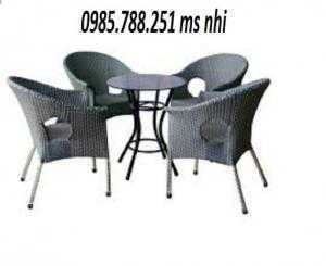 Bàn ghế cafe sân vườn giá rẻ nhất
