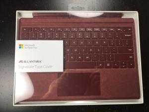 Bàn phím Microsoft Surface Pro 5 Signature Type Cover (Burgundy)