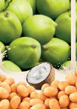 Đậu phộng nước cốt dừa Tân Tân 135g