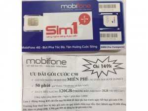 Sim Mobifone C90 4G 10số Data siêu khủng