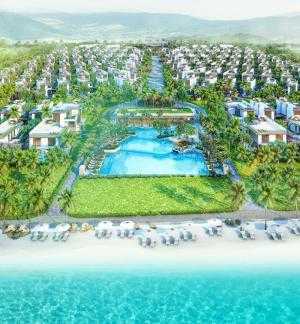 Biệt thự vip đẳng cấp sang trọng có hồ bơi biển cam ranh giao nội thất hoàn thiện 100%,ck cao 18%