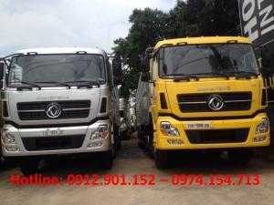 Xe tải Dongfeng YC310 4 chân tải trọng 17.9 tấn có 3 màu: trắng, vàng, xám