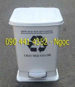 Thùng rác y tế 15 lít, thùng đựng rác 20 lít , thùng rác có chân đạp 15L , thùng chứa rác y tế 20L .