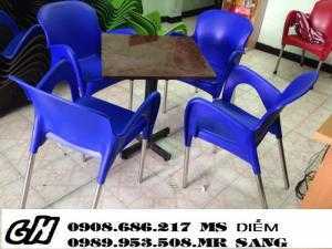 Thanh lý ghế nhựa giá rẻ nhất hgh075