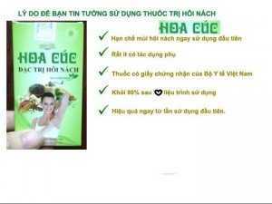 Đặc Trị Hôi Nách Hoa Cúc