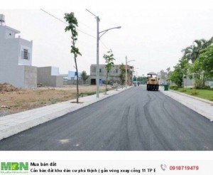 Cần bán đất khu dân cư phú thịnh ( gần vòng xoay cổng 11 TP Biên Hoà, Đồng Nai)