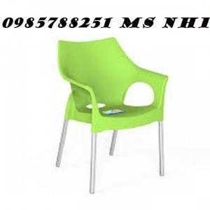 Ghế nhựa đa màu dành cho cafe sân vườn giá rẻ nhất