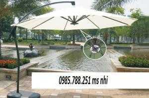 Dù cafe lệch tâm tròn giá rẻ nhất