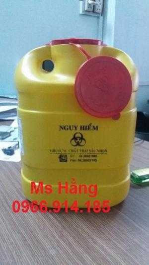 Hộp đựng kim tiêm bẩn,hộp hủy kim y tế bẩn,hộp đựng vật sắc nhọn y tế