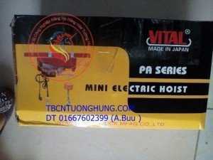 Tời điện mini vital 600kg pa1200