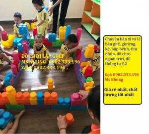 Đồ chơi lắp ghép cho trẻ, đồ chơi trong lớp cho bé