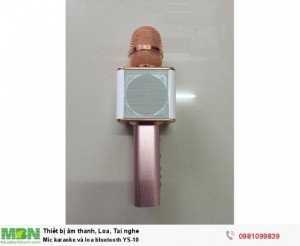 Mic karaoke và loa bluetooth YS-10