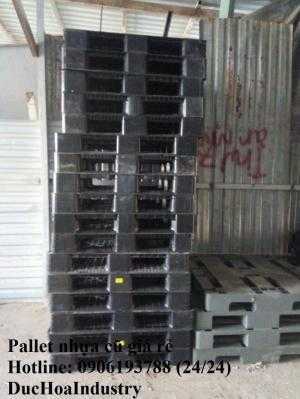 Bán pallet nhựa cũ giá rẻ, miễn phí vận chuyển số lượng lớn. Liên hệ: 0906193788 (Nguyễn Hòa 24/24)