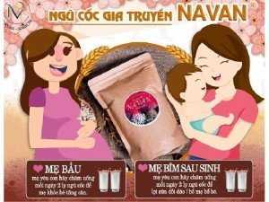 Ngũ cốc 7 vị đậu Navan lợi sữa bồi bổ sk