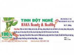 Tinh Bột Nghệ Đỏ Nghệ An