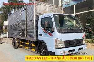Giá xe Canter6.5 / canter6,5 thùng kín / mui bạt, hỗ trợ trả góp