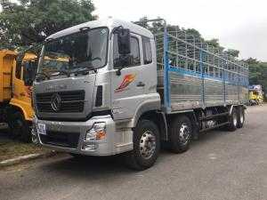 Xe tải thùng 4 chân Dongfeng Hoàng Huy YC310 tải 17,9T, Cabin bóng hơi, Hỗ trợ mua trả góp