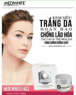 Kem trắng da mặt