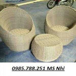 Bàn ghế nhựa giả mây