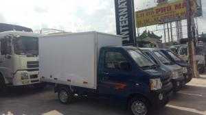 Xe tải dongben thùng mui bạt | xe tải dongben thùng kín 870kg| giá xe tải dongben