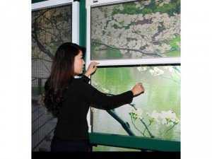 Cửa chống muỗi Nhật Bản