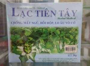 Sản Phẩm Trà  LẠC TIÊN  TÂY- Giúp cho người bị mất ngủ, có giấc ngủ ngon