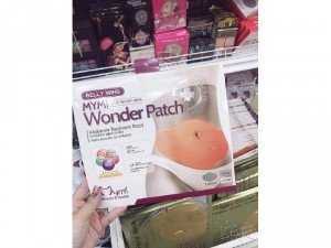 Miếng dán Wonder Patch tan mỡ bụng