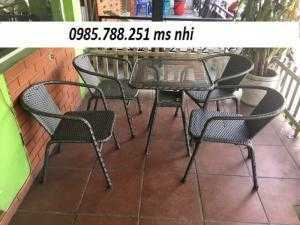 Bàn ghế mây rẻ