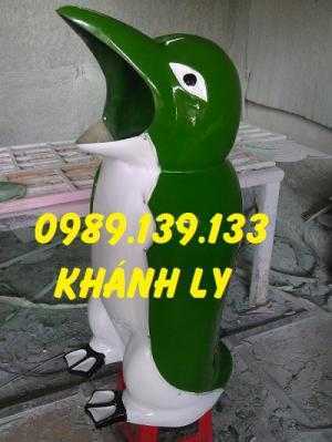 Bán thùng rác hình con thú giá rẻ, thùng rác hình con voi