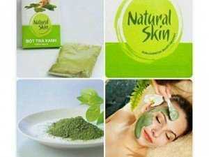Bột trà xanh Natural Skin