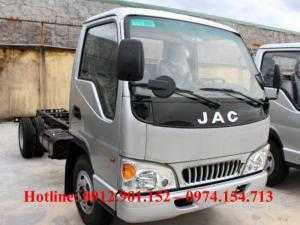 Đầu xe Jac 3.45 tấn thiết kế đơn giản nhưng tinh tế, bền bỉ.