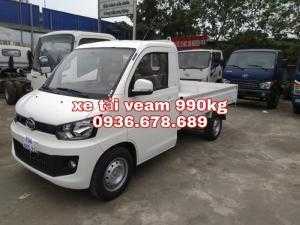 Xe tải veam vpt095 thùng lửng 990kg,xe mới 100%,giá rẻ nhất