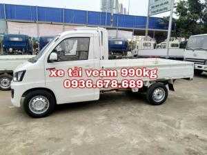 Xe tải veam vpt095 thùng lửng 990kg,xe mới 100%,giá rẻ nhất