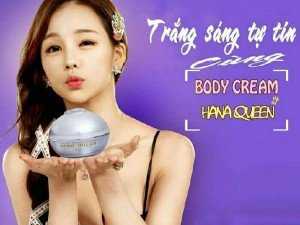 Kem body cream hana queen