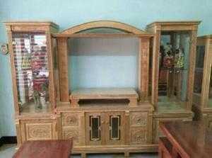 Kệ Tivi Gỗ Sồi Nga , Kệ Kính
