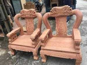 Bộ bàn ghế giả cổ minh quốc voi gỗ hương đá