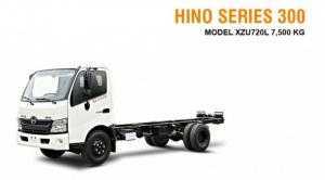 Hino XZU720L, Thùng kín dài 5.15m, trọng tải 3,7 tấn EuroIII, giá ưu đãi