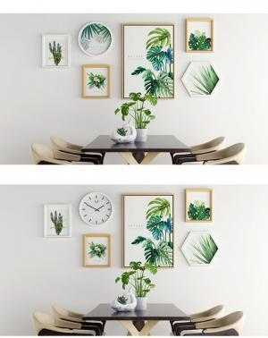 Bộ khung ảnh kèm đồng hồ