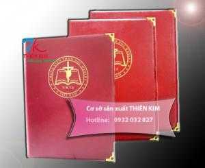Cơ sở sản xuất bìa tốt nghiệp simili, làm bìa đựng bằng đại học, bìa kẹp bằng tốt nghiệp,